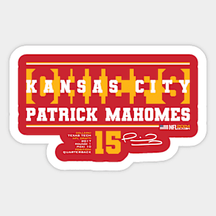 Mahomes - Chiefs - 2024 Sticker